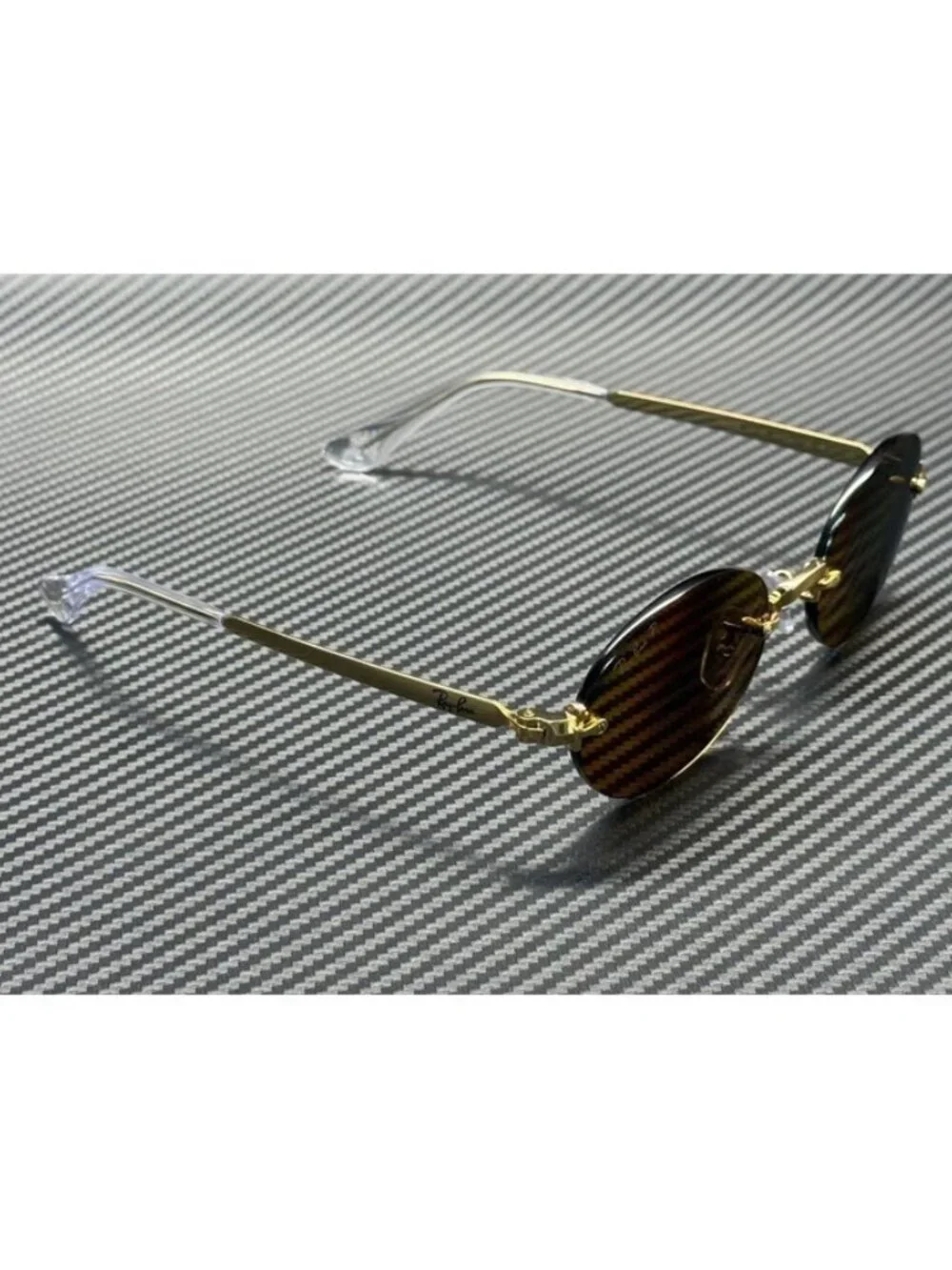 New Ray-Ban Men Arista Gold Sunglasses 54-20-145